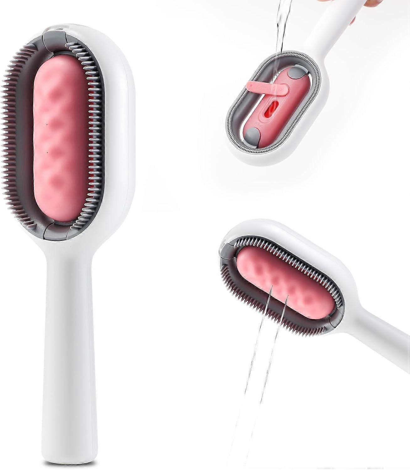 Kæledyrshårrens Børste lyserød