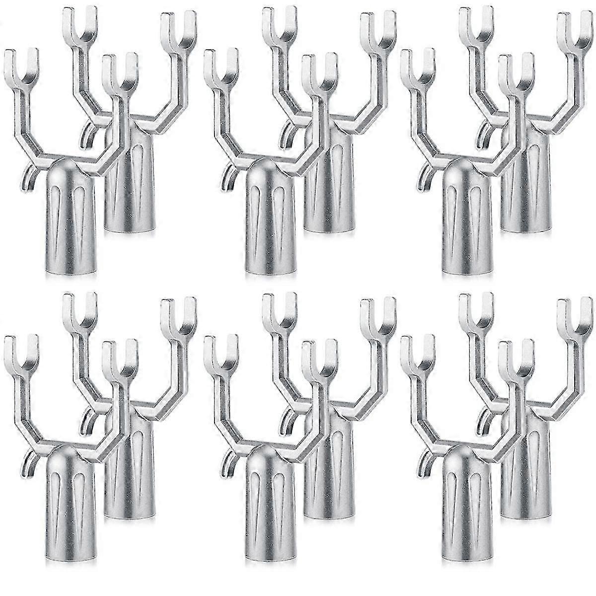 12pcs Metall Baumzweig Unterstützung Baumstütze Ast Krücke Baum Begradigungs-Kit zum Abstützen Fru