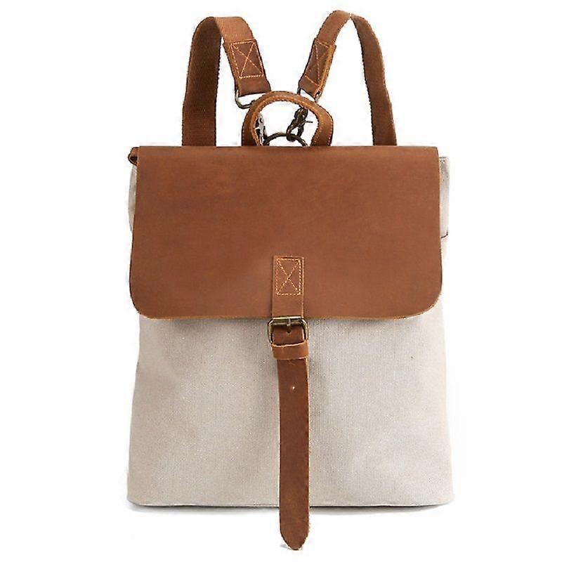 M368 European and American 5 Colors Canvas Backpack Women 2019 New Arrive Retro Crazy Horse Leather Backpack Computer Backpack