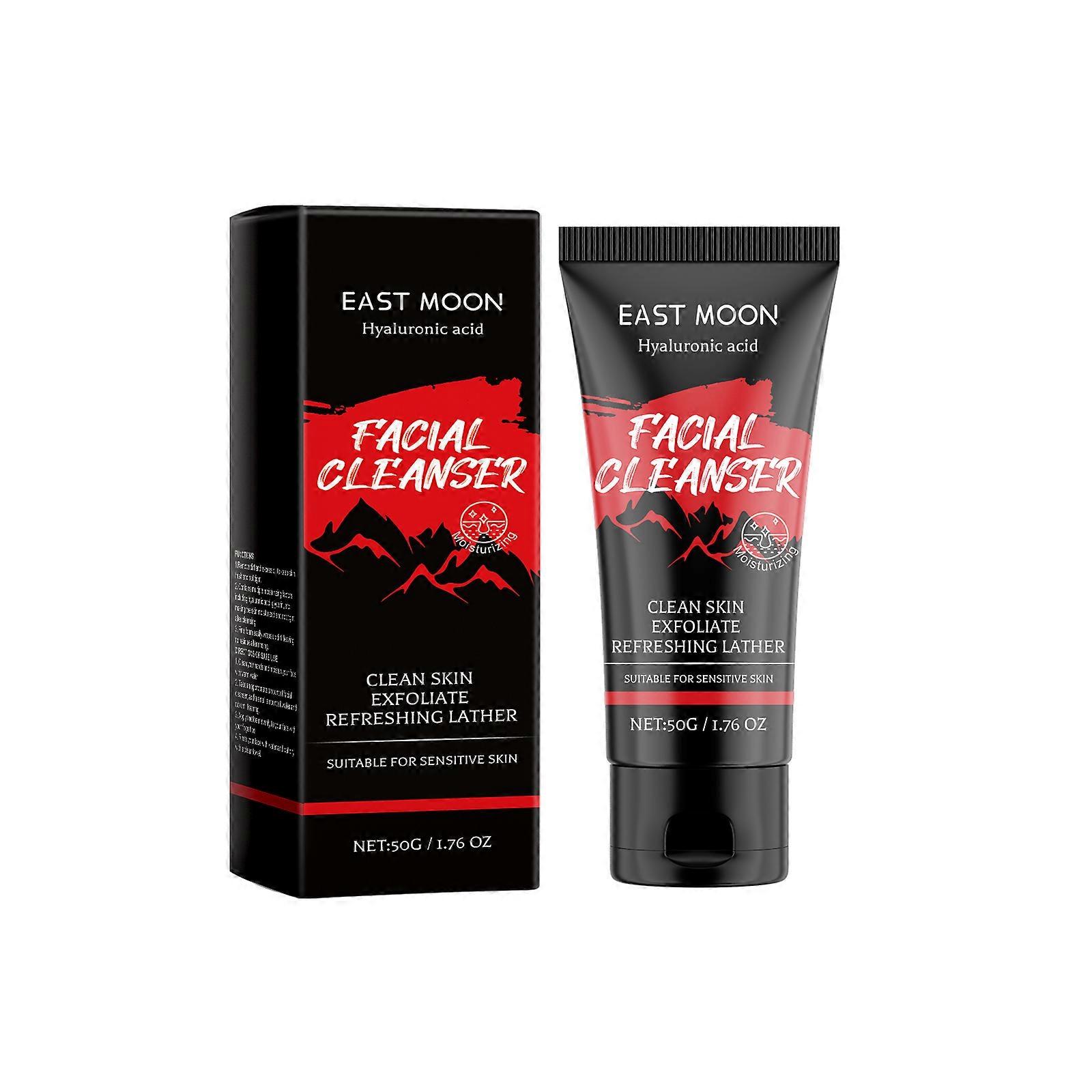 Moisturizing cleanser gently cleanses the face, refreshing and comfortable, moisturizing and tenderizing, with delicate foam