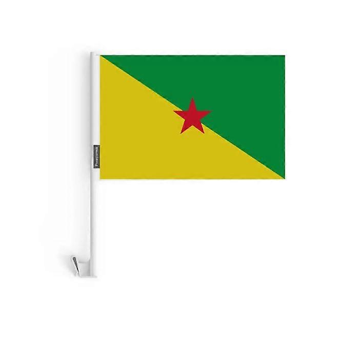Flag - Multicolored - Guyana - 10 pieces - 14 x 21 cm - Polyester