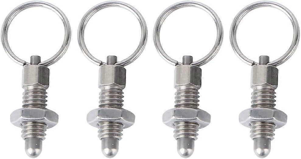 2025 Latest Model Set of 4 Pull Ring Locking Bolts Positioning Pin Rings Pull Locking Bolts with