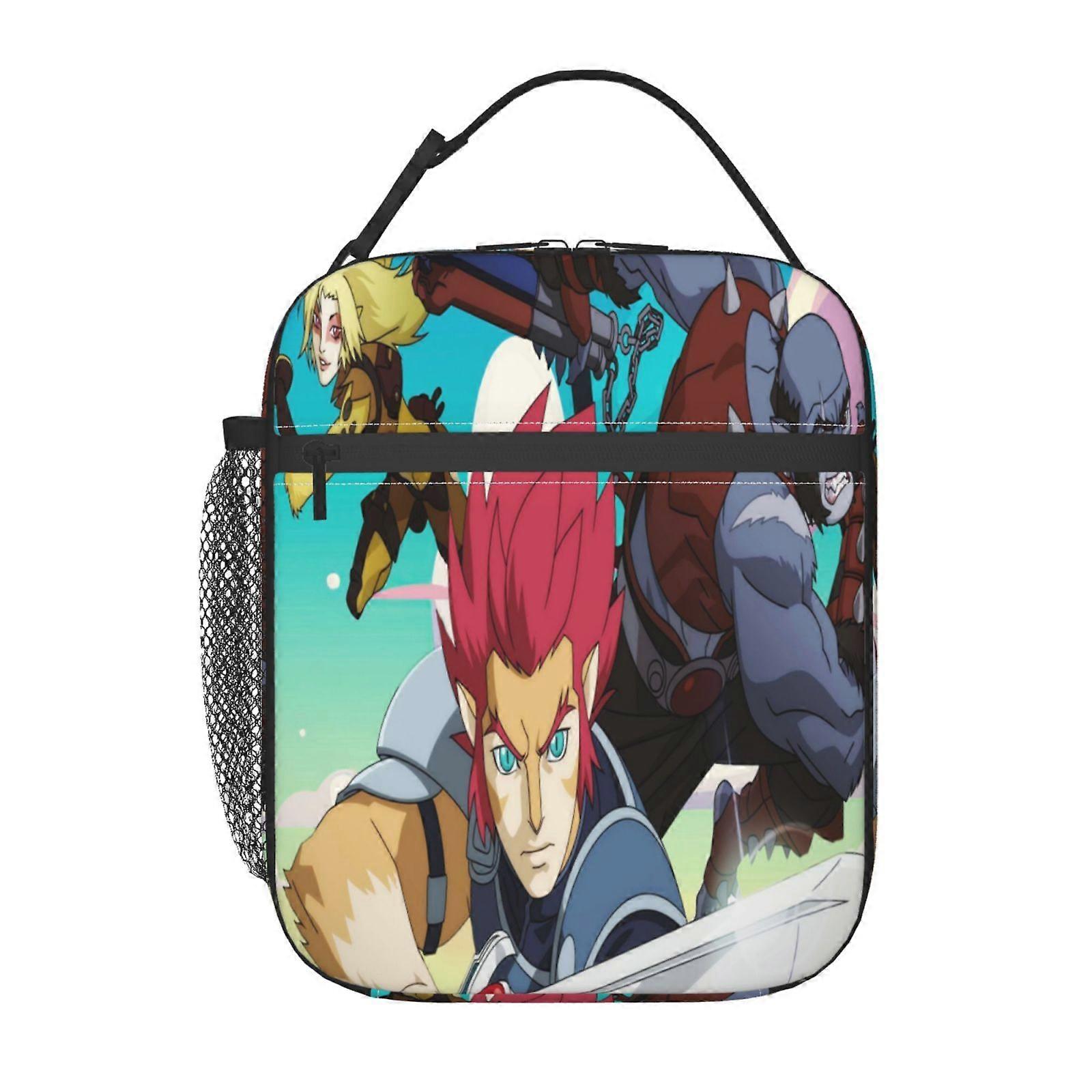 g67 Thundercats Lunch Boxes with Integrated Smart Lock, Protect Your Food with PIN Code Security System m67