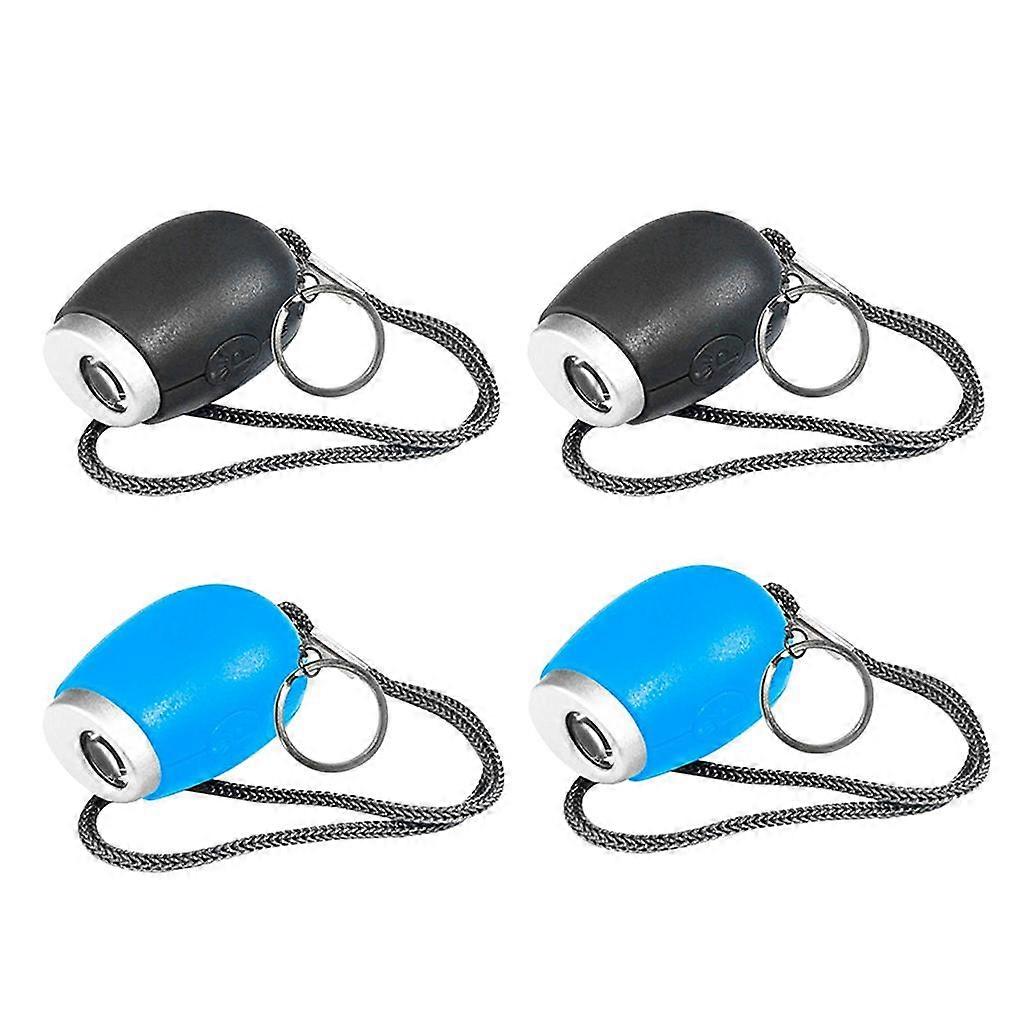 Pack of 4 Portable Mini Projection Clock LED for Wall or Ceiling Projection,