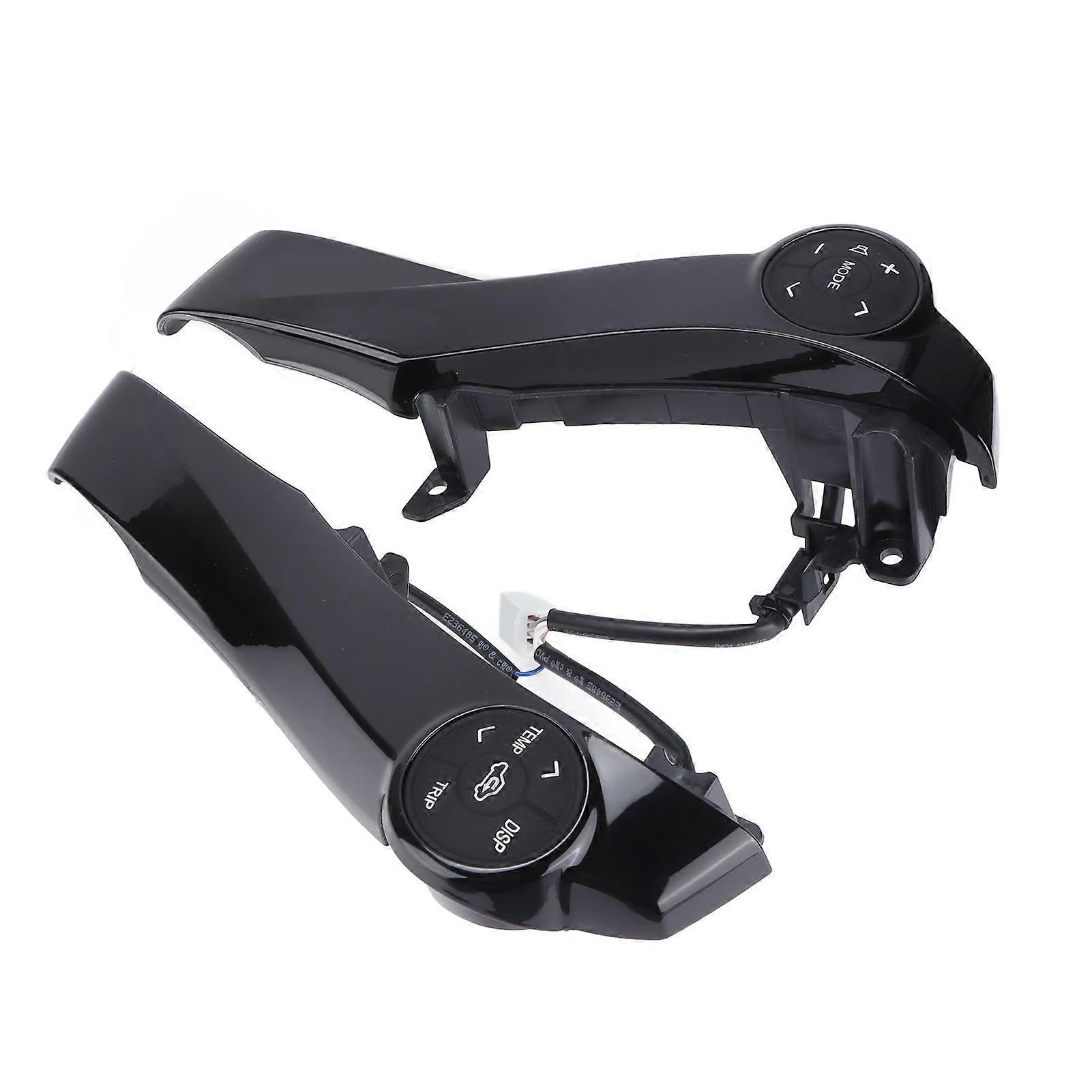 Black Steering Wheel Switch Multifunction Control Button Car Adaptations Replacement for Prius 2009?2014