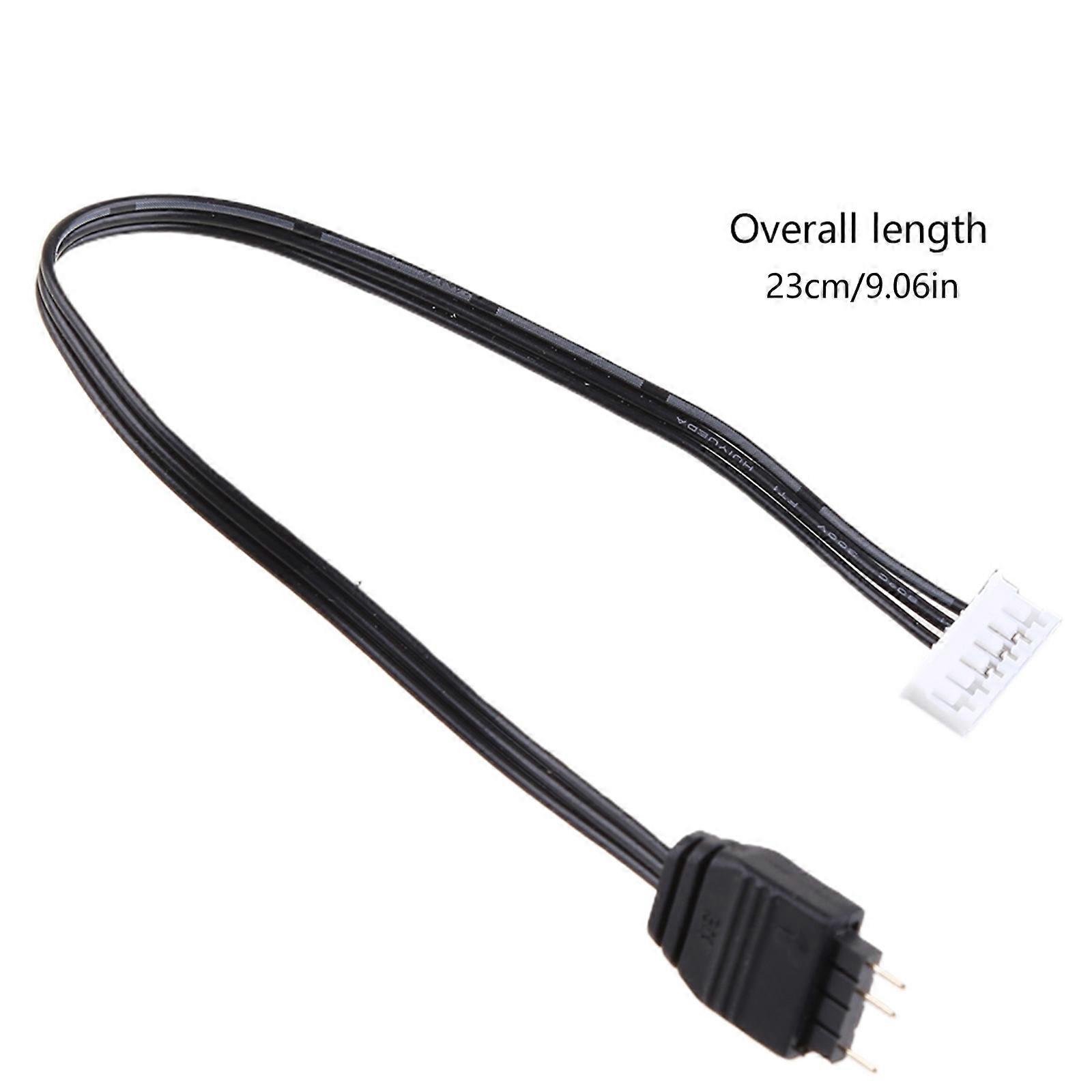 Coolmoon Adapter Cable 5v 3pin To 4pin 6pin Adapter Cable Dedicated for Cool Moon Controller Adapter Cable Multicolor