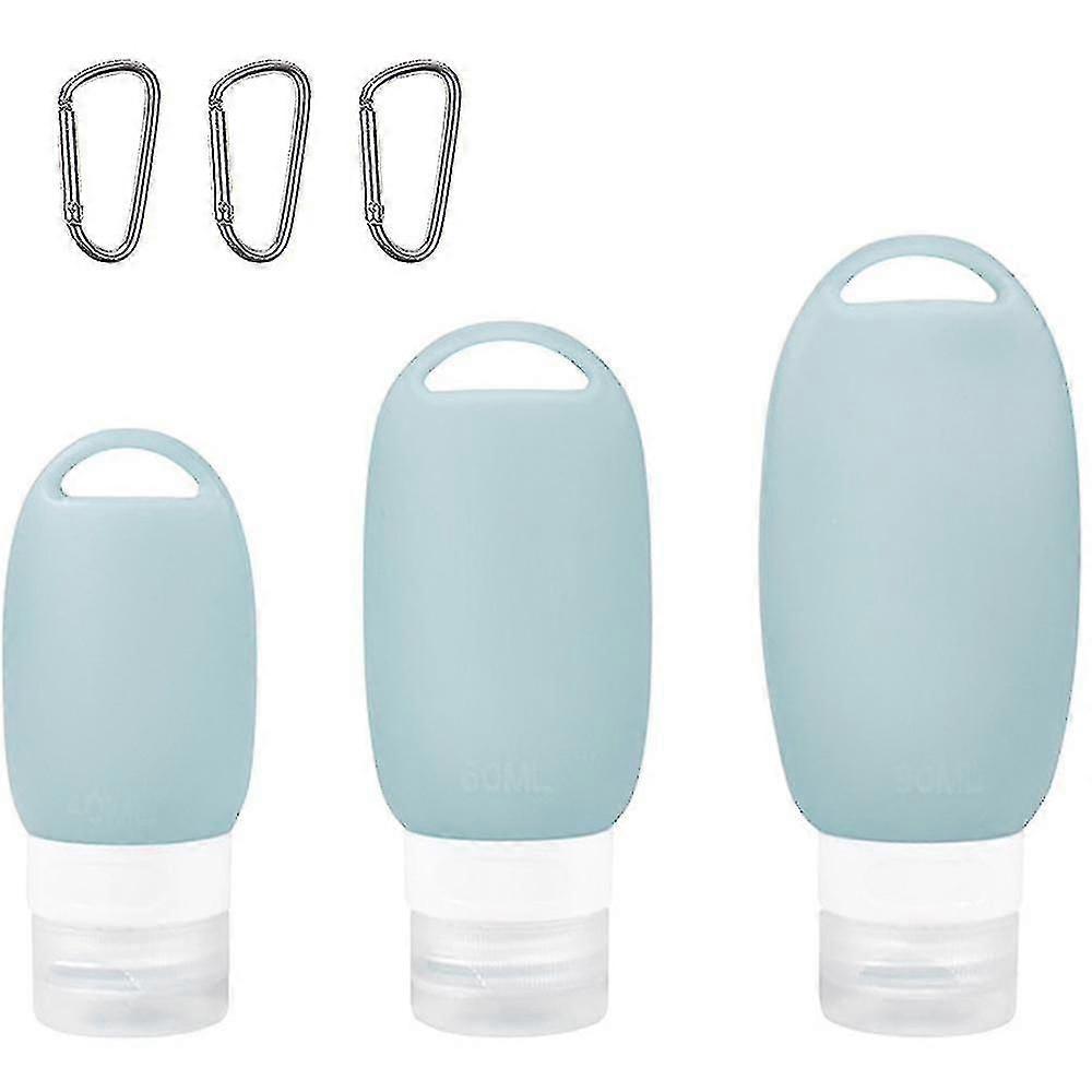 Travel Bottles Containers Set, For Travel Toiletries,shampoo And Conditioner, Set Of 3