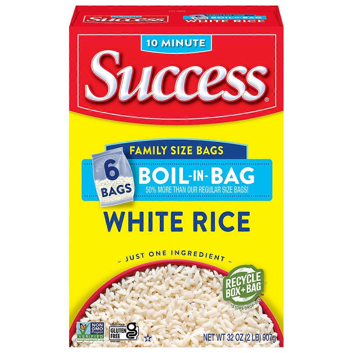 Success Family Size Boil-in-bag White Rice - 2lbs