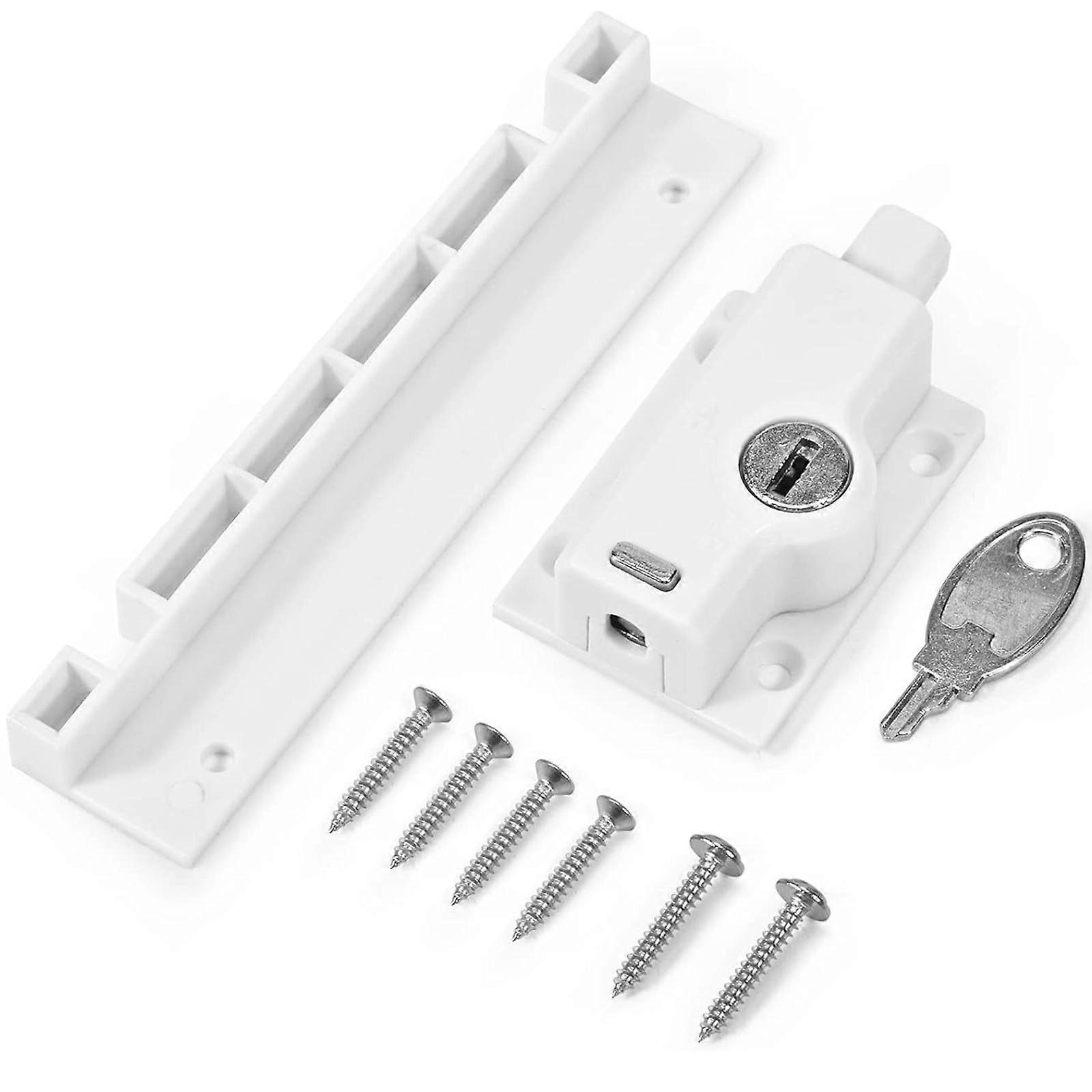 Multiple Position Window Limiters 1Pc Sturdy Construction Easy Mounting Ideal for Homes With Kids or Pet Safety
