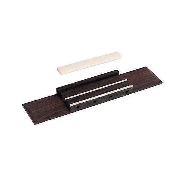 Exquisite Rosewood 4 String Ukulele Bridge Kit with Bone Nut