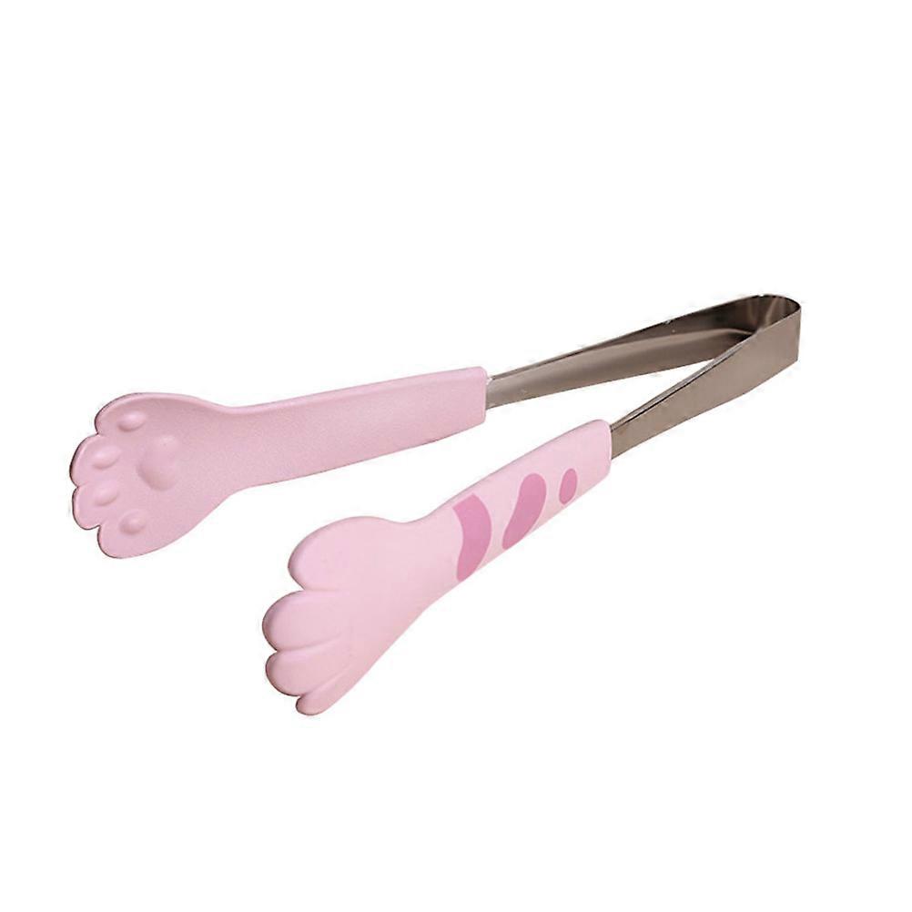 It sounds like you're looking for a product description or information about **stainless steel food tongs** designed for kitchen, BBQ, or picnic use.
