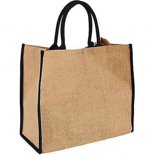 Bullet The Large Jute Tote