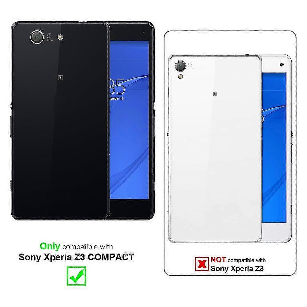 Protective Case for a Certain Brand's Xperia Z3 COMPACT - Featuring Magnetic Clip for Enhanced Convenience