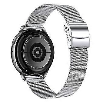 Compatible For Pebble Time Round/Pebble 2 Stainless Steel Replacement Strap Milanese Smart Watch Wrist Band