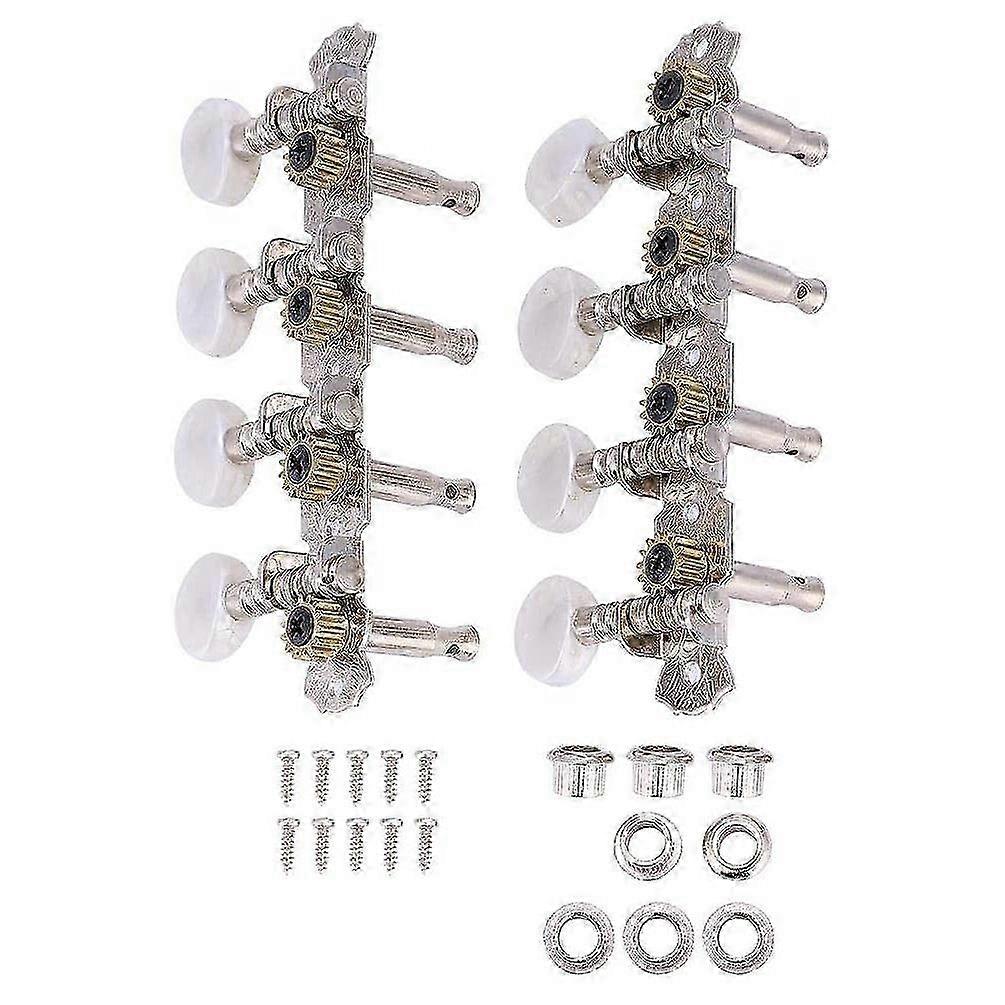 Mandolin Tuning Pegs, 4L4R Machine Heads String Tuning Pegs for 8 Strings Mandolin Instruments Acce