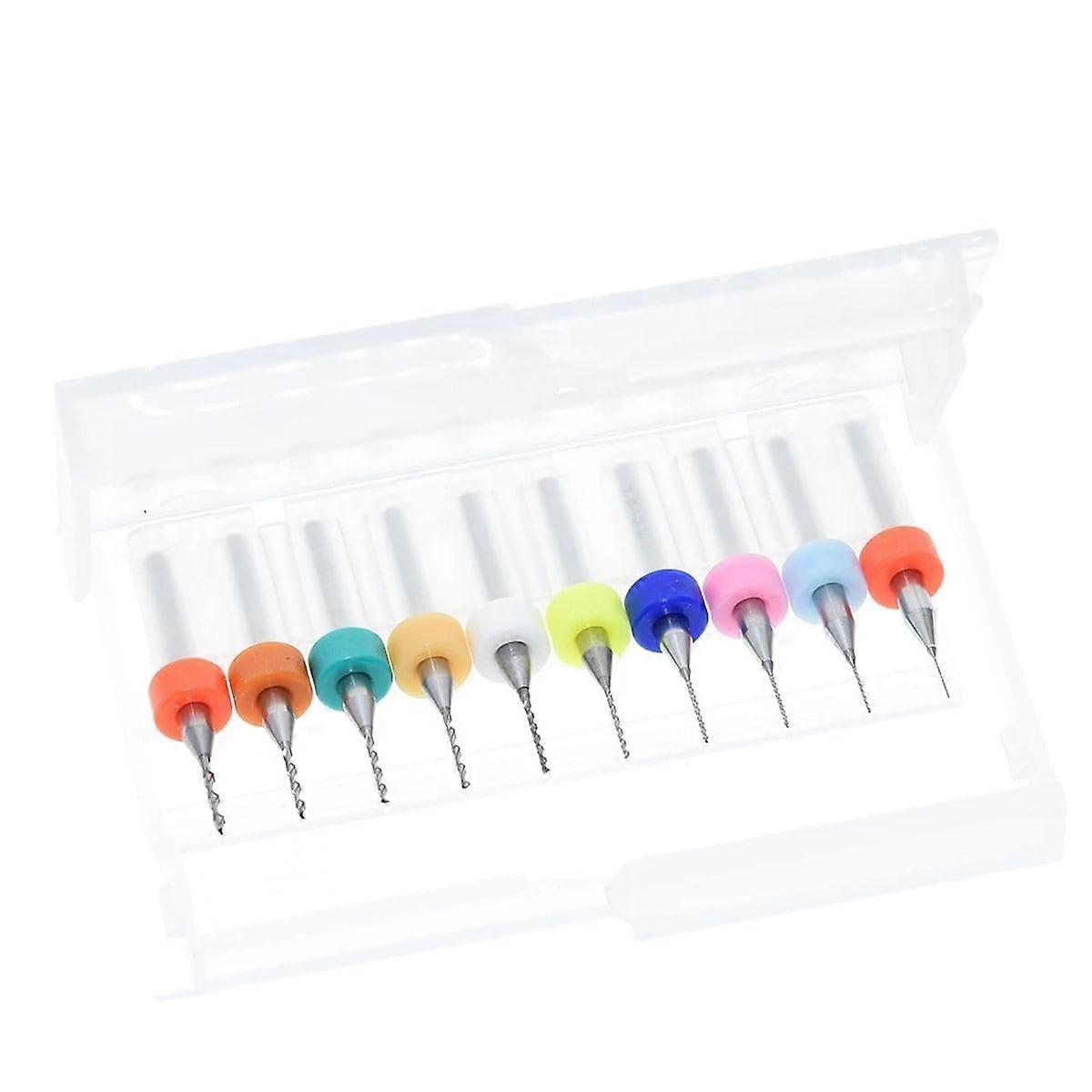 10pcs 0.3mm to 1.2mm PCB Mini Drill Bit Tungsten Steel Carbide for Print Circuit Board CNC Drill Bits Machine   for Arrival High for Quality