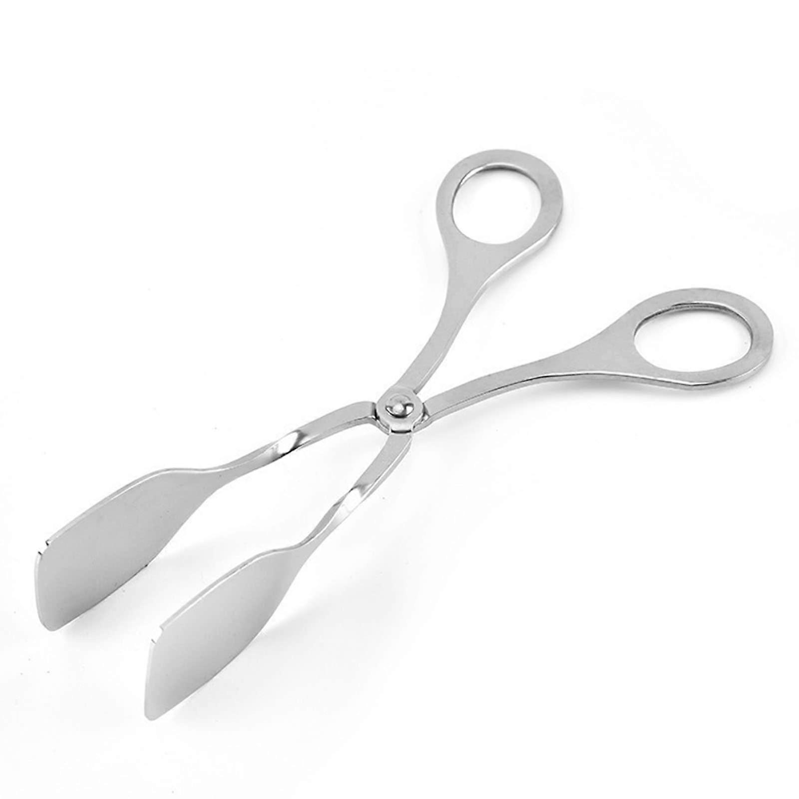 High-Performance Stainless Steel Kitchen Tongs for Cooking, Grilling, and Serving - Durable Culinary Scissors