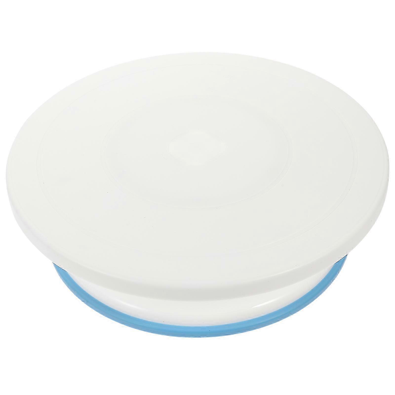 Rotating Cake Turntable Stand - 27cm White DIY Decorating Tool