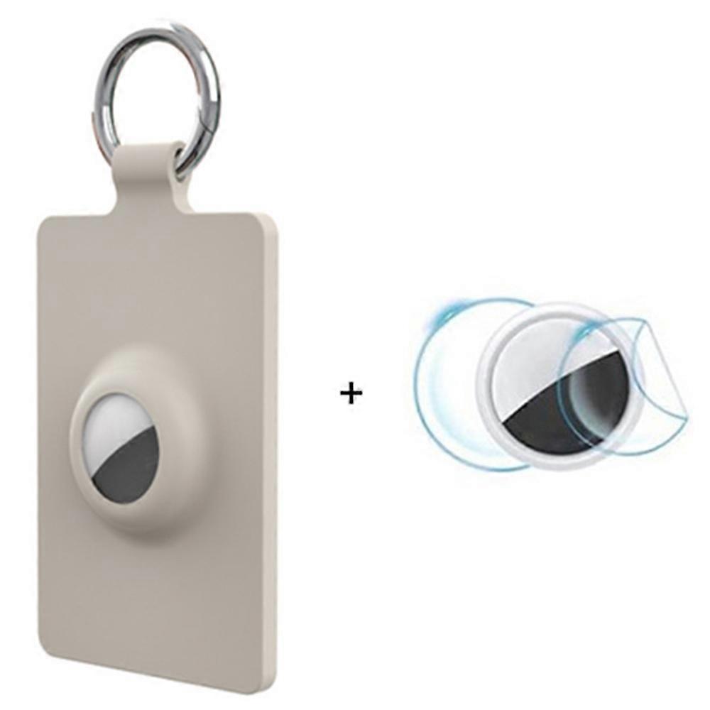 For Tesla Car Key Card Storage Case Card Holder Smart Tracker Cover for AirTag , with Front Back Fil