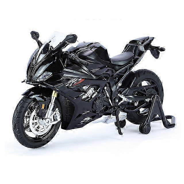 1:12 Scale S1000RR M Version Racing Motorcycle Model Diecast Alloy Metal Cross-country Motorcycle Model with Sound and Light Features for Ki
