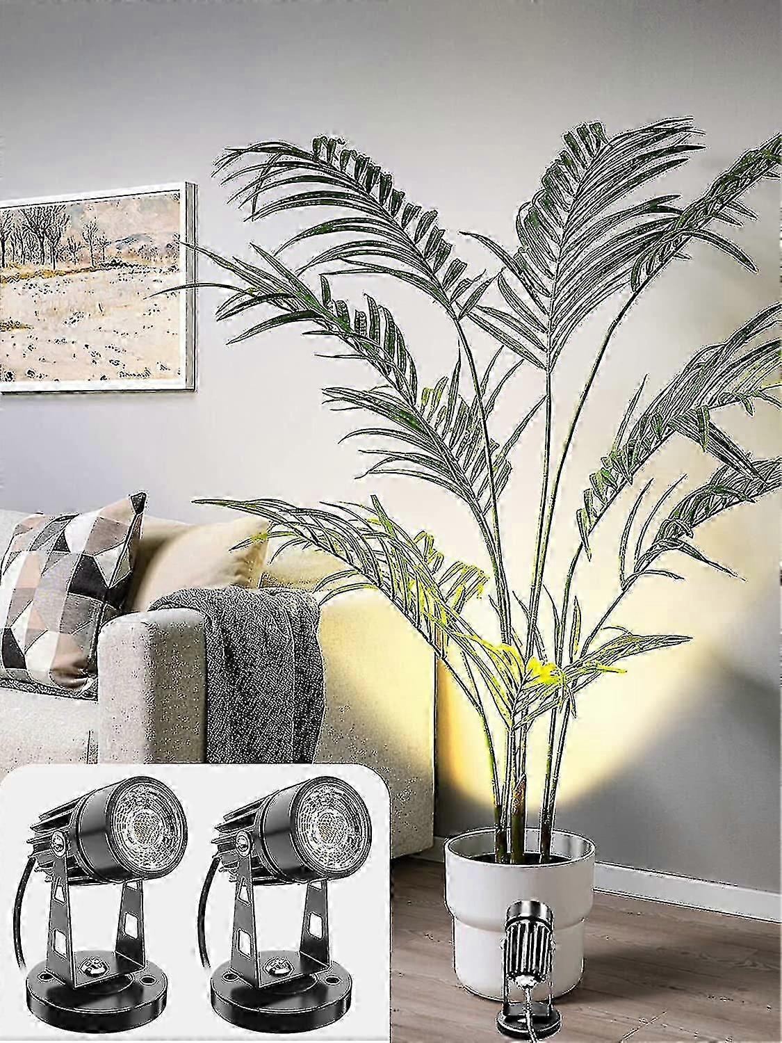 5W LED Spot Lights for Indoor Plants, 3 Adjustable Color Temperature Modes Landscape Accent Lighting