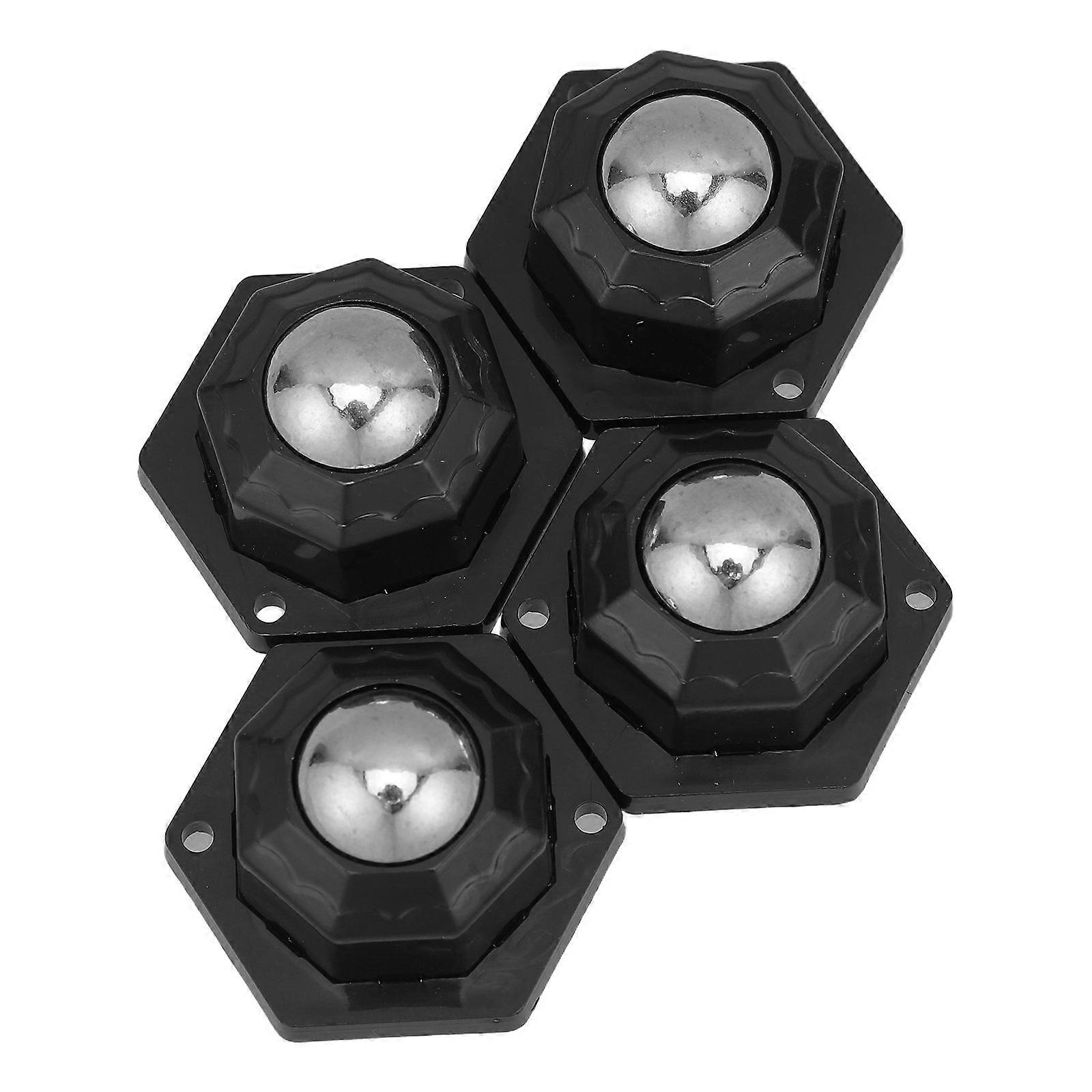 Rotation Swivel Wheels Self Sticky Caster Wheels Office Use Easy Installation Hexagonal 4Pcs
