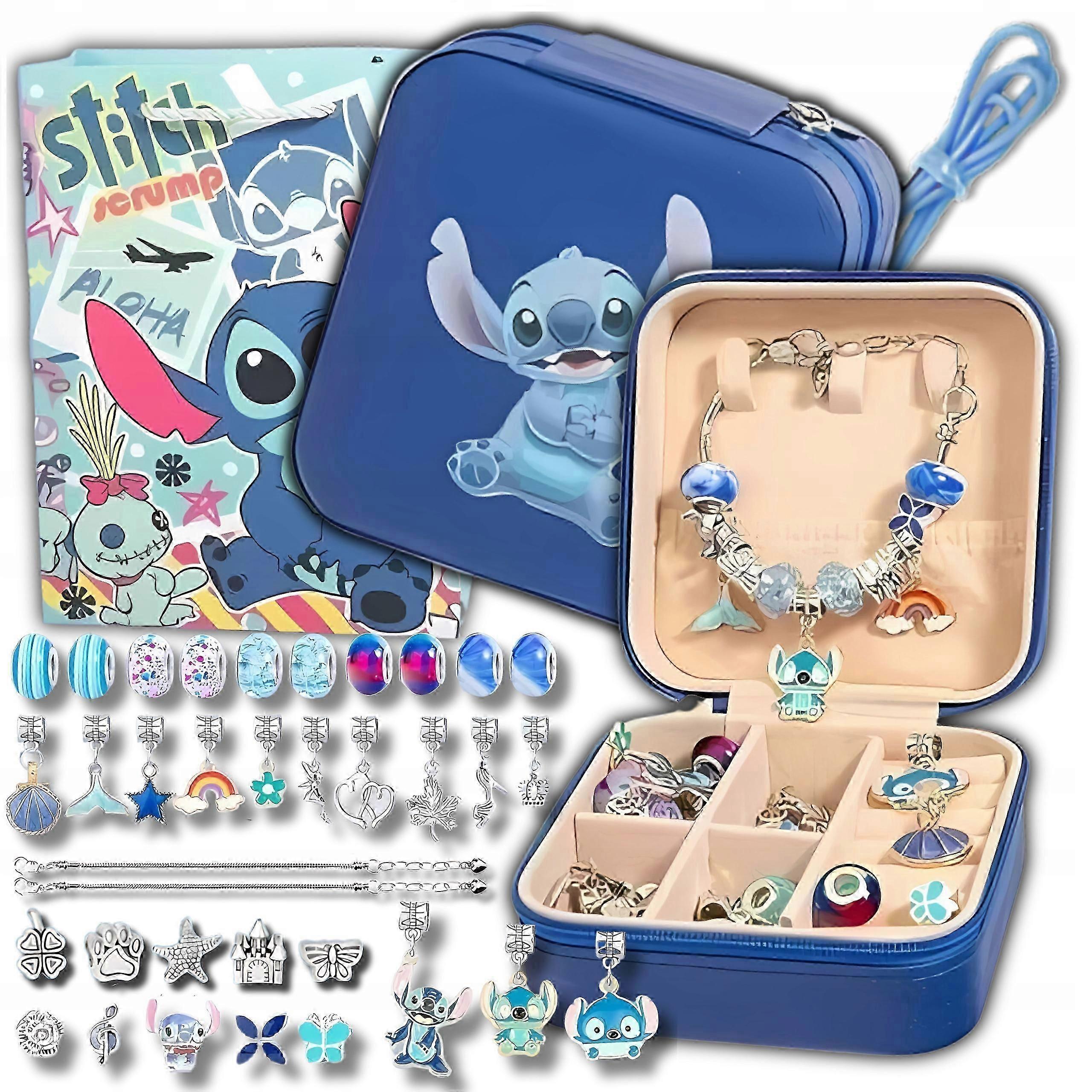 Zestaw Koralikw do Robienia Bransoletek 吊饰珠 Lilo Stich