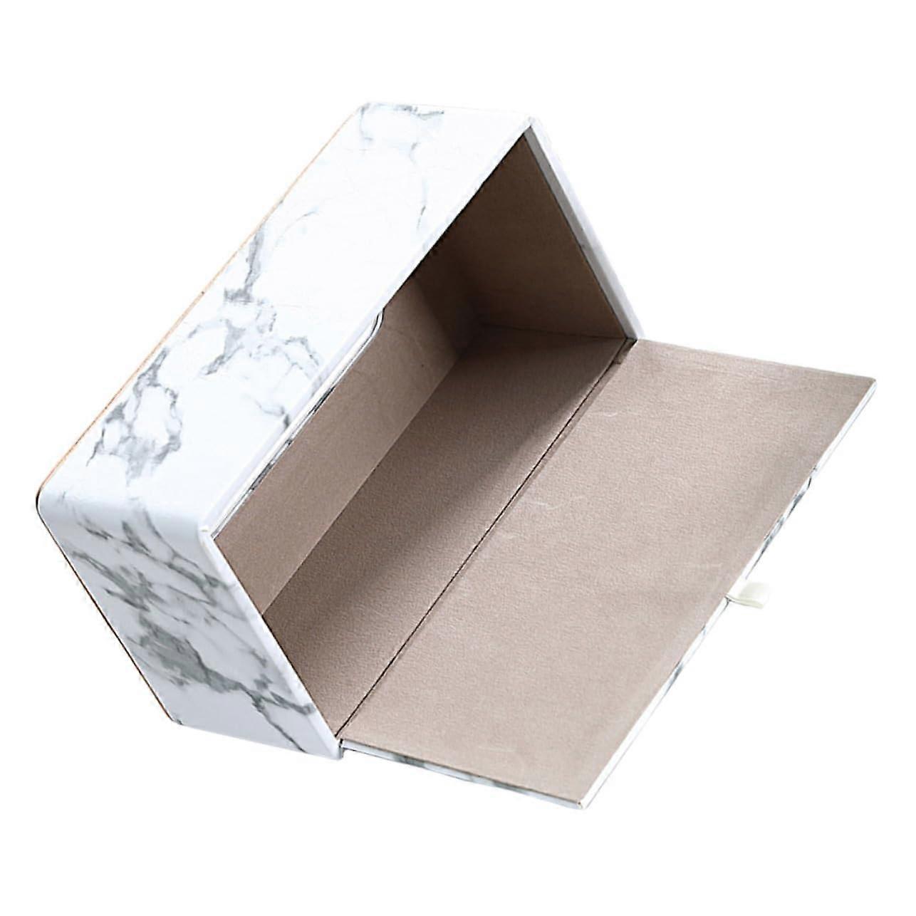 Marble Pattern Box, Paper Box, Paper Towel Container, Napkin Holder, Desk Decoration, Desk Paper Holder, Tissue Storage Boxes, Bedroom