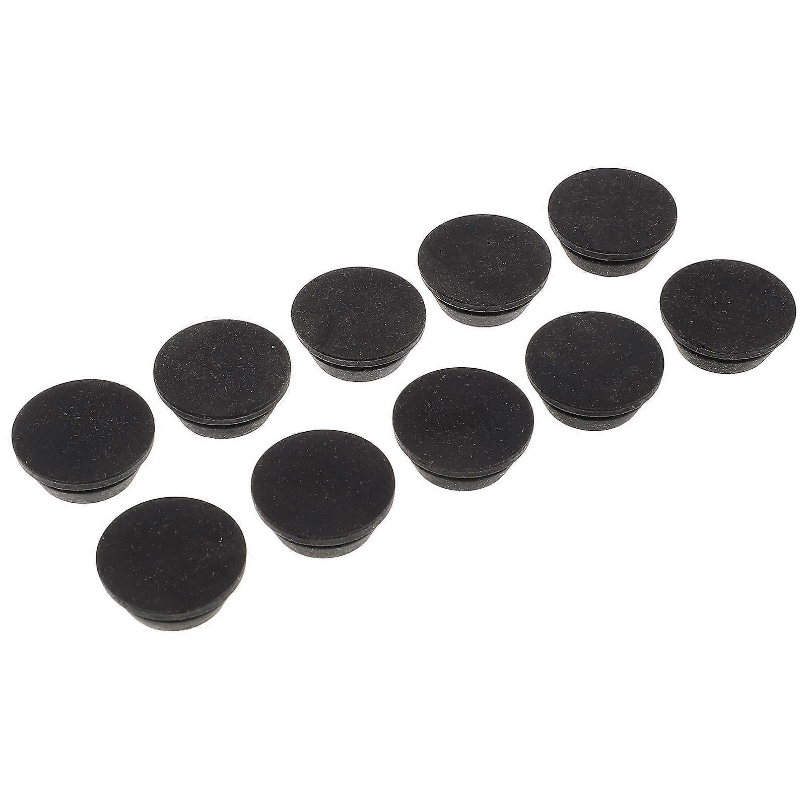 Ac Drip Plug Round Shape Block Opening Black Color For Home Use 2.40X2.40X1.00CM 10Pcs