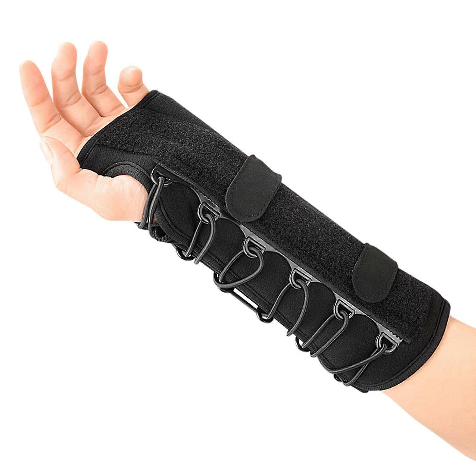 Adjustable Wrist Brace for Carpal Tunnel Relief - Left Hand Thumb Splint, Comfortable Support for Adults, Breathable Material