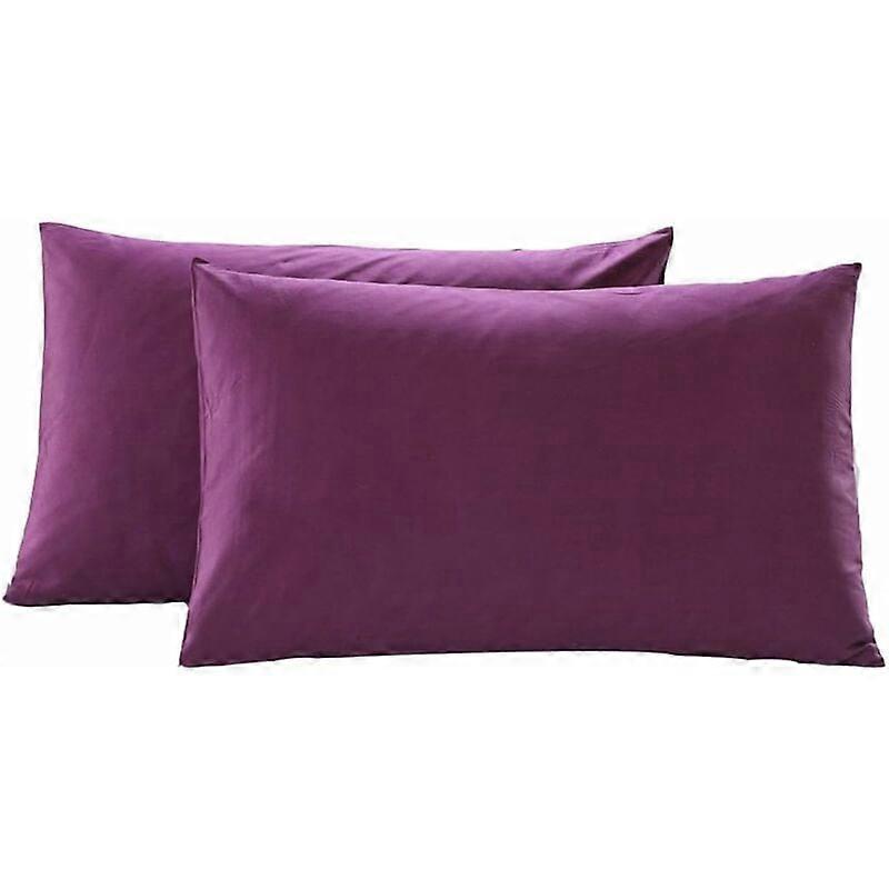CHRISLZ Pillowcase Set, Breathable, Very Soft, Standard Size, 48 x 74 cm