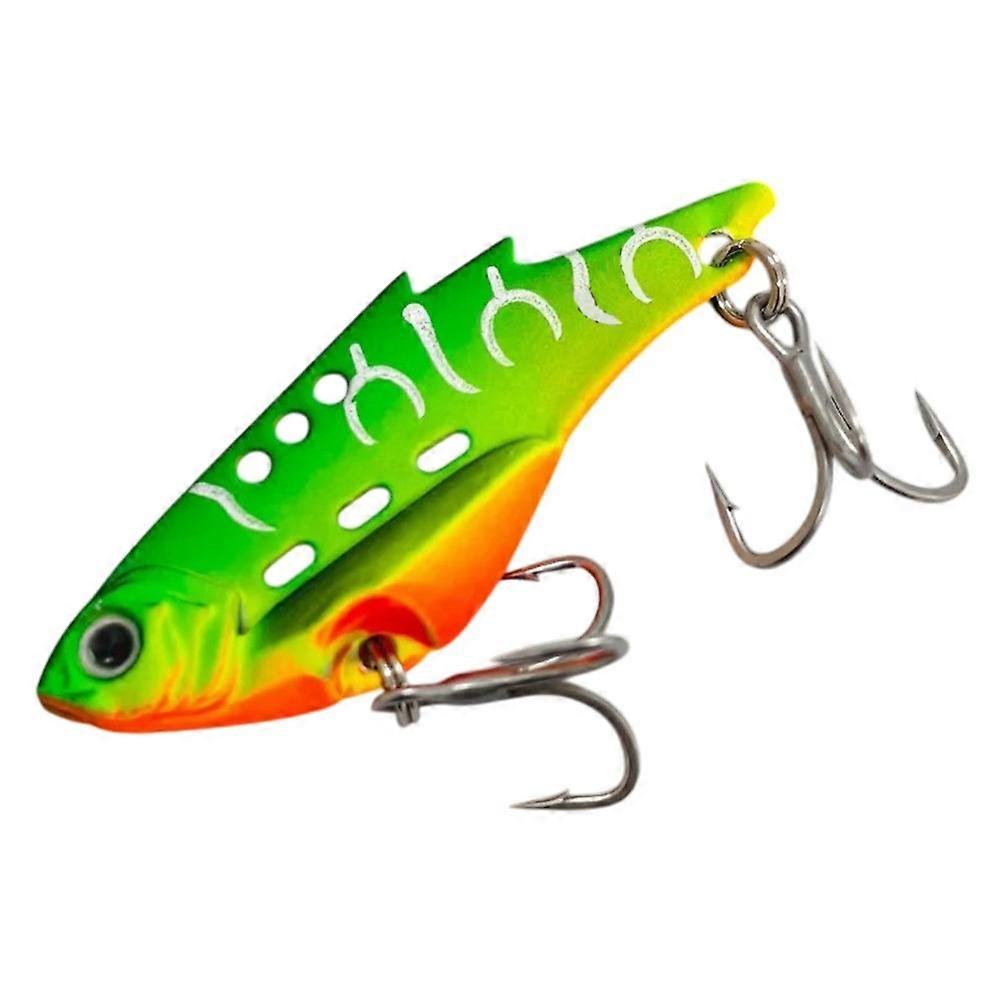 5.5 سم 14 جرام VIB معدن الصيد إغراء النحاس النحاس رقيقة جدا الاهتزاز المرير الطعم