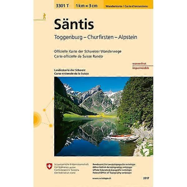Säntis Walking Map 3301t