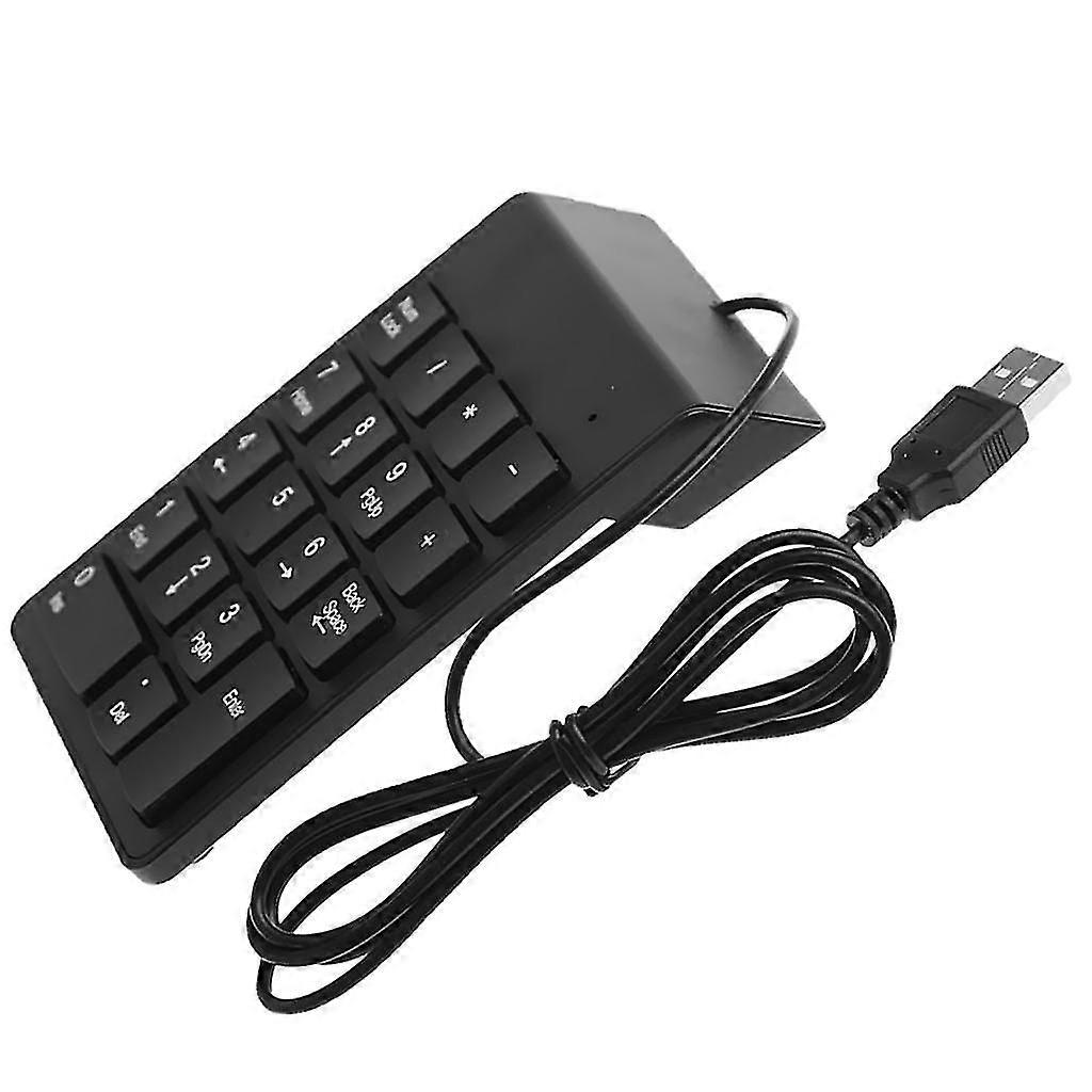 Mini USB 18-keys Num Pad Numeric Number Keypad Keyboard for Laptop Notebook