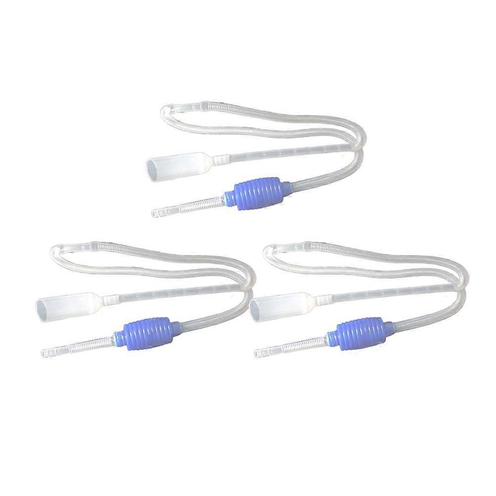 Fish Tank Cleaner Blue 145*7.5cm Water Changing Routine Water Changing 3Pcs