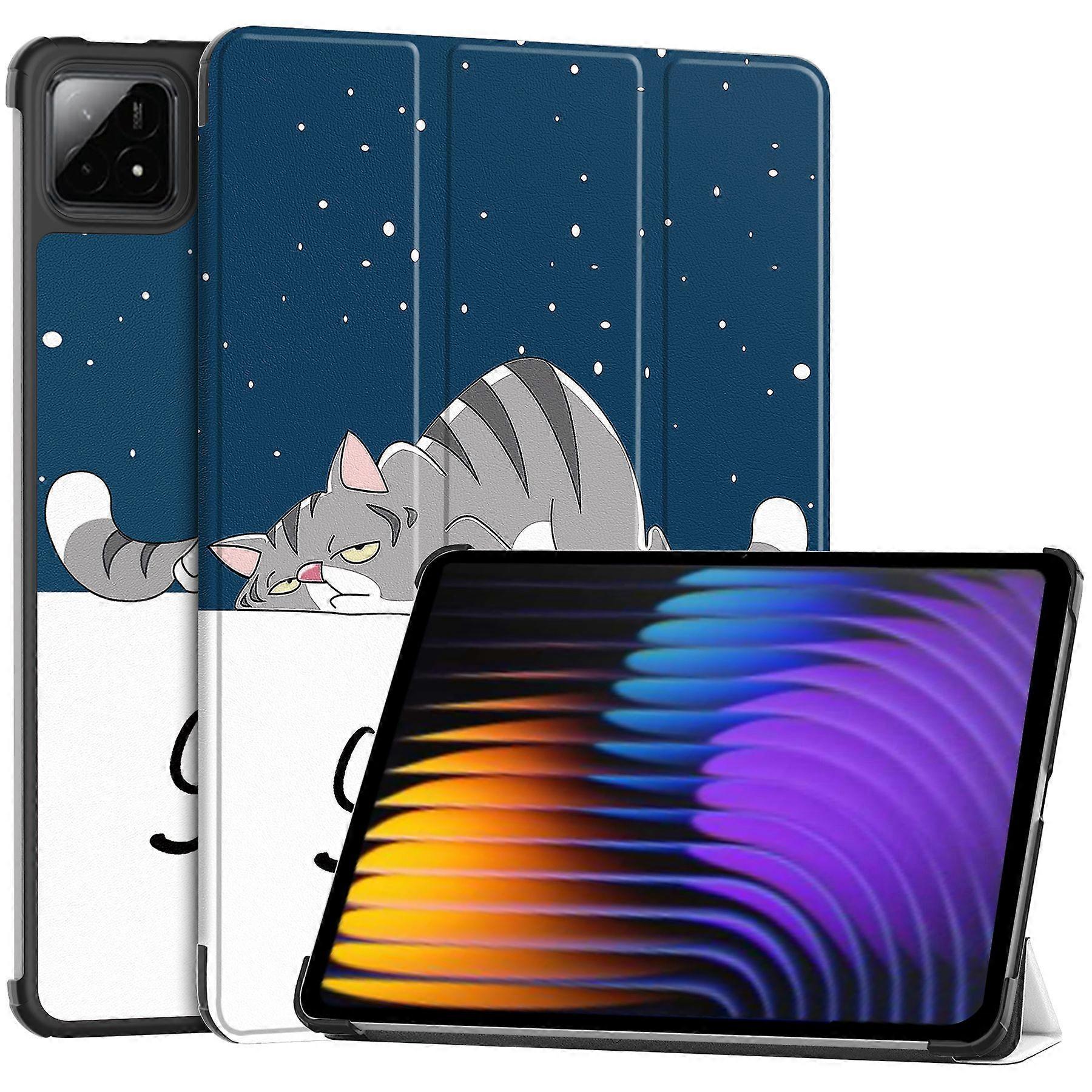 For Xiaomi Pad 7 Pro/ Pad 7 Case Pattern Print Leather Stand Tablet Cover