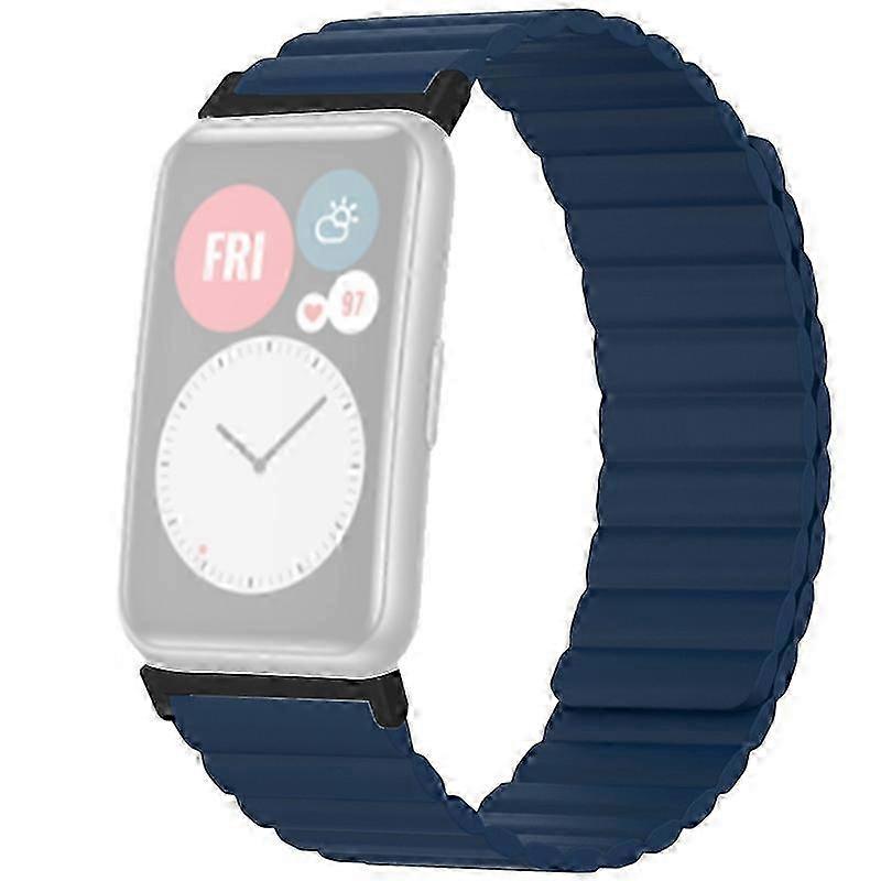 Replacement Magnetic Silicone Strap for Smartwatch Compatible with Certain Brands