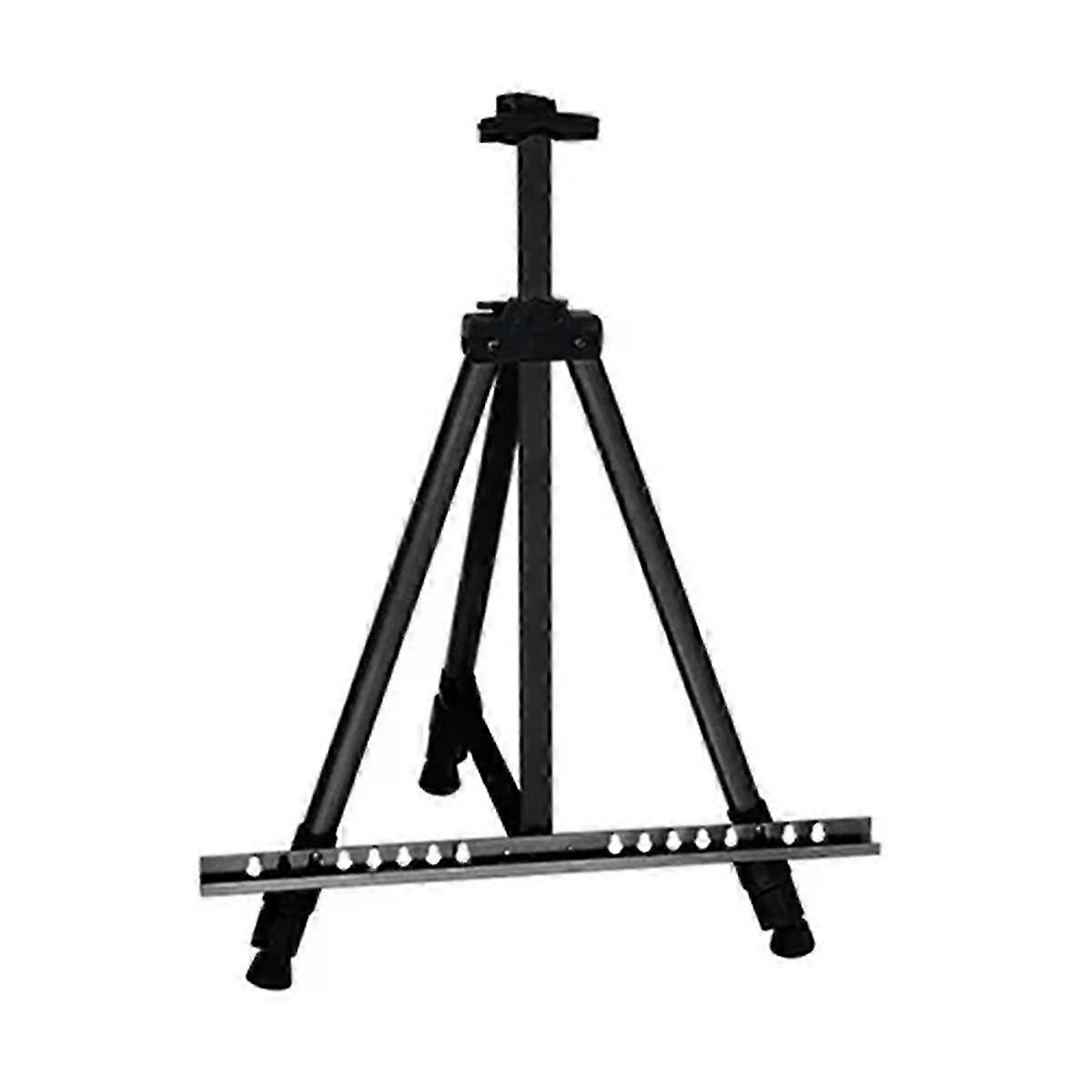 1.6m Portable Telescopic Tripod Display Rack Easel Shelf for Outdoor Travel