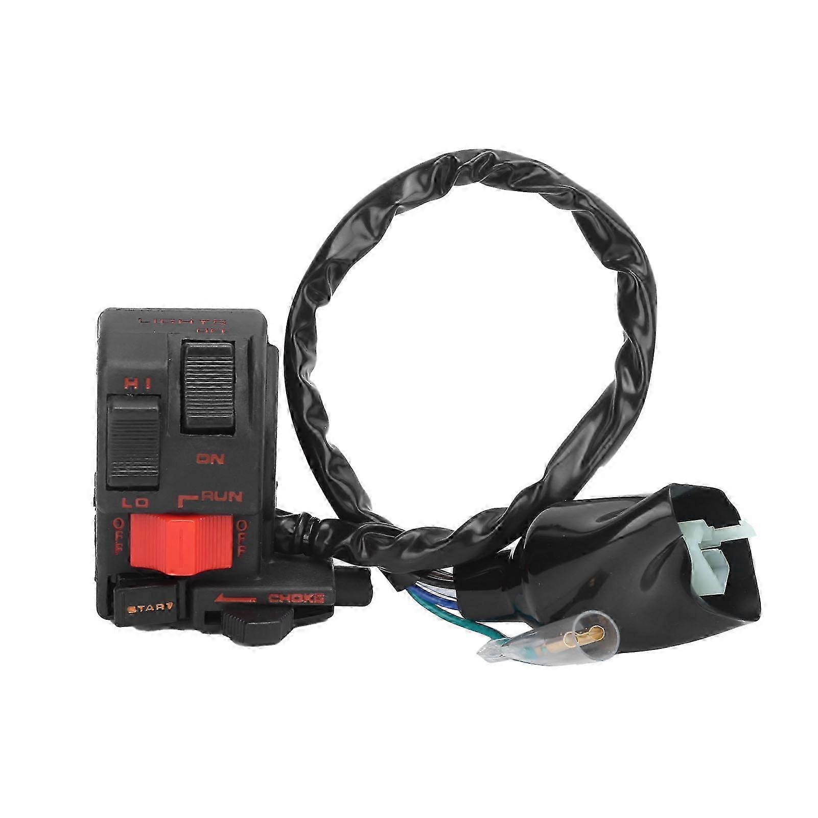 Handlebar Switch Light Hi Low Control Engine Start Stop Replacement for Compatible Brand ATC250 250SX 1985-1987