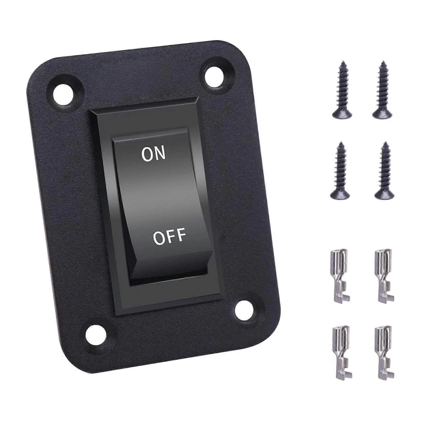 Switch Mount Panel Replace Premium 12V 20A for Car Automotive