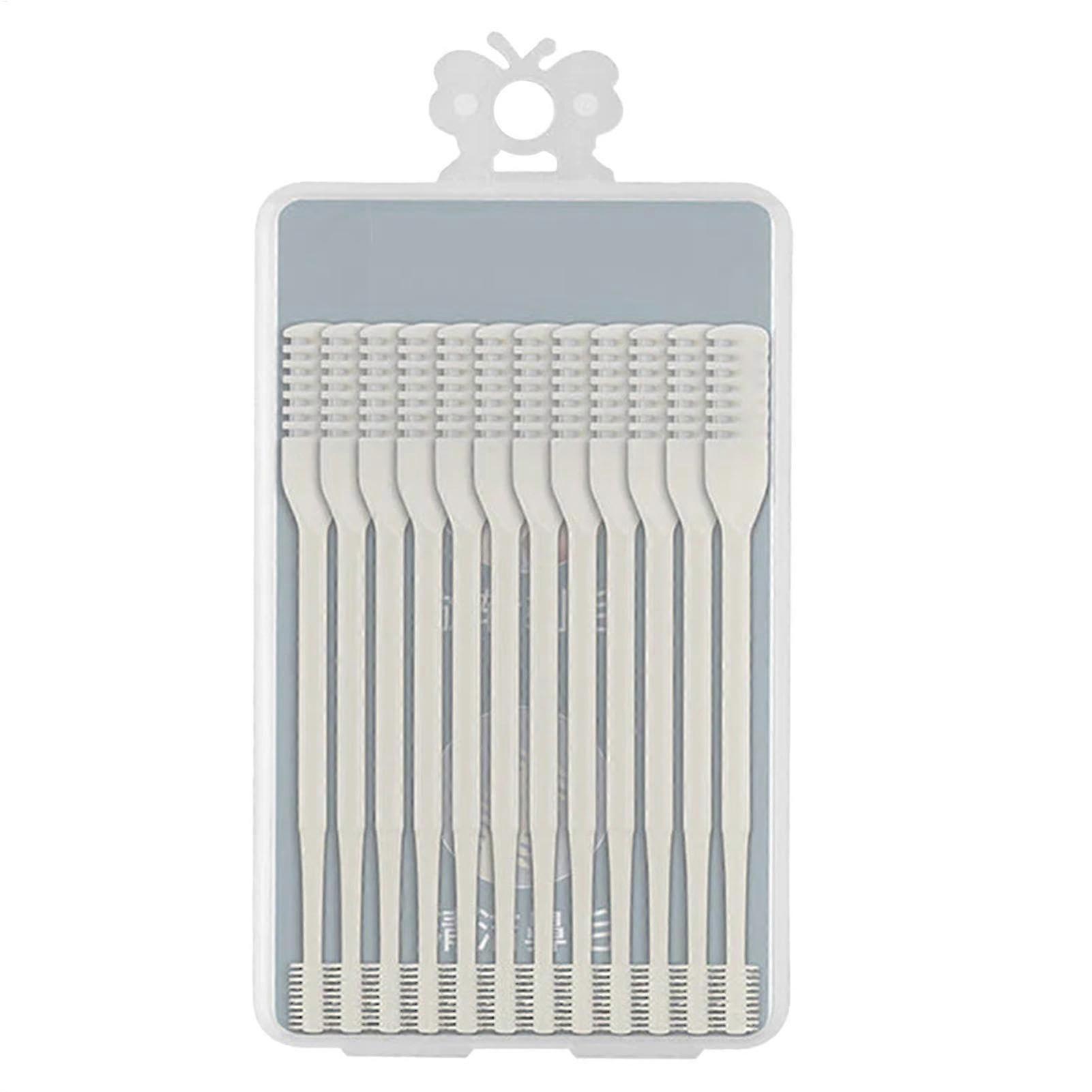 DoubleHeaded Nose Hair Trimmer  Portable, 360 Degree Rotating, Comfortable Three Pack