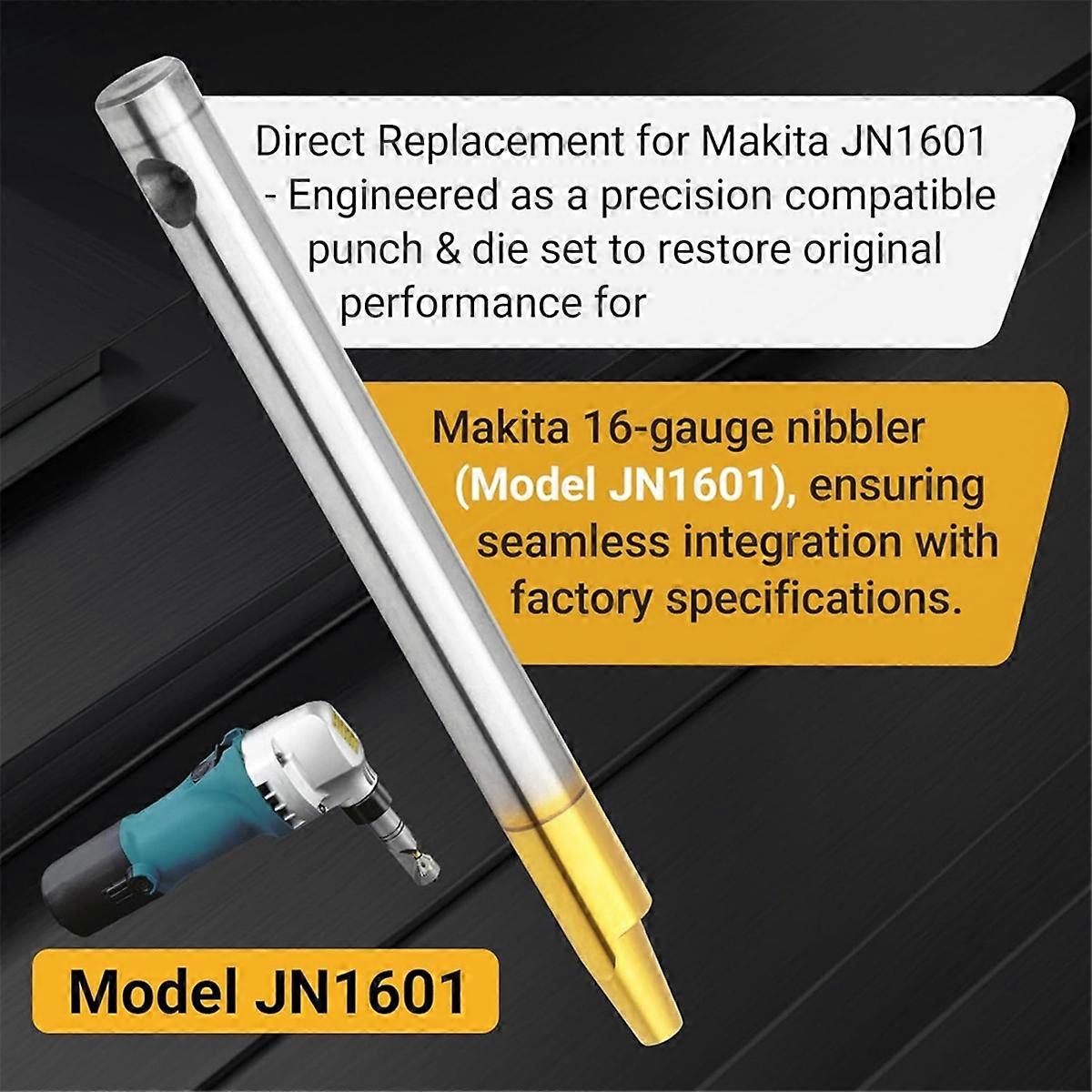 Nibbler Punch für Teile - A-83951 Nibbler Punch Ersatz für 16 Gauge Nibbler JN1601 LXNJ01 LXNJ0