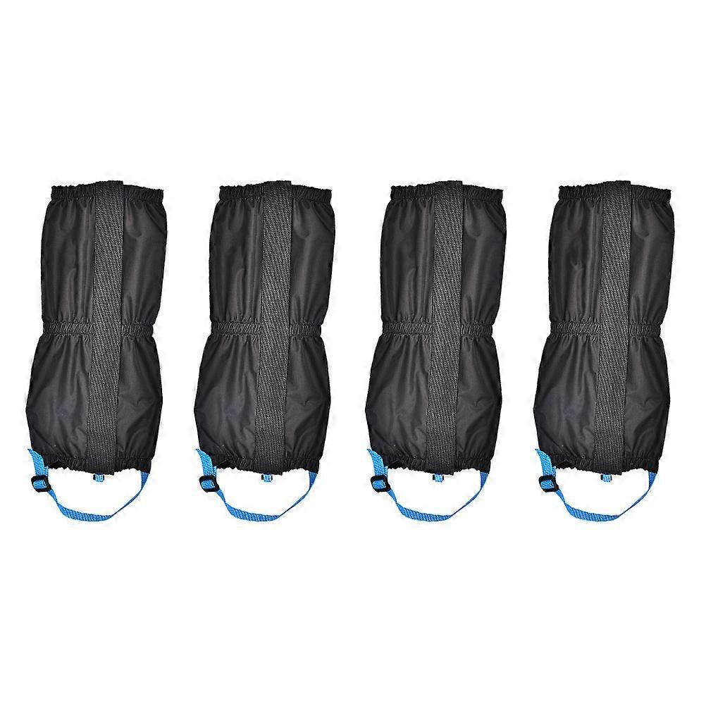 Leg Gaiters Waterproof for Hiking Hunting 70D Taslon Breathable 39.5X16.5CM 2Pairs