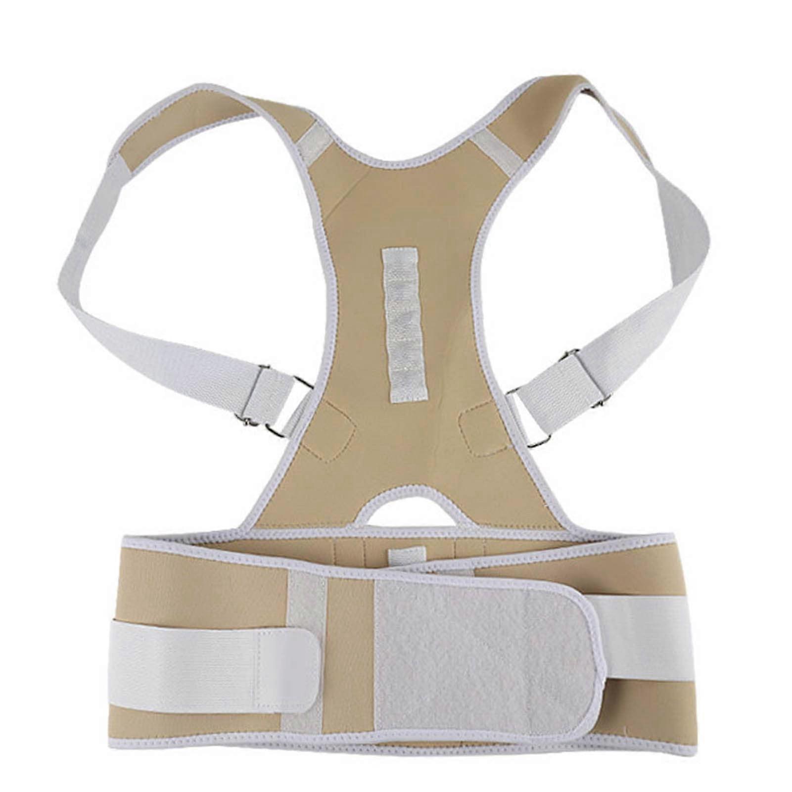 Posture Corrector, Adjustable Back Support Brace, Magnetic Therapy Bandage