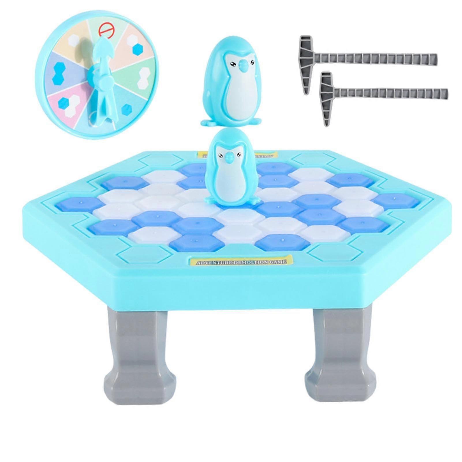 Penguin Breaker Game, Penguin Game Penguin Rescue Game Preschool Game for Children from 3 Years, Interactive Toy for Adults and Families