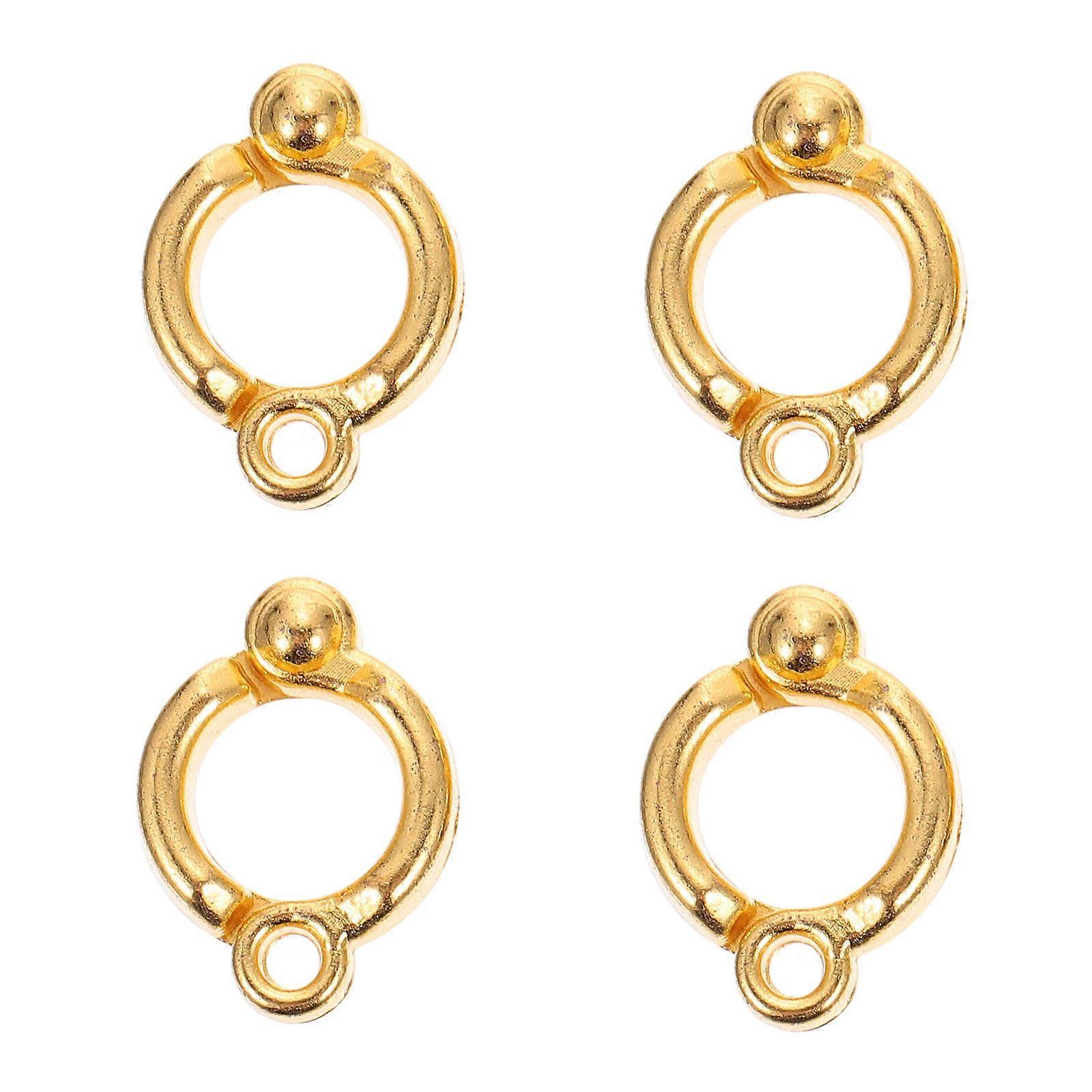 دائرة القدم الببغاء تصميم خفيف الوزن صغير الحجم لتدريب الطيور 4 قطع