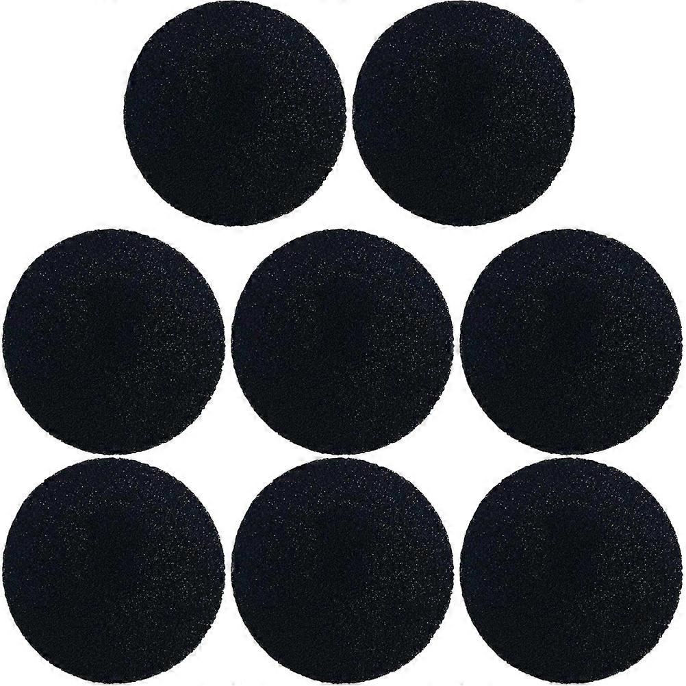 Sponge Filter Replacement Trash Can Freshener For Bathroom 16x16cm Black Air Purification 8Pcs