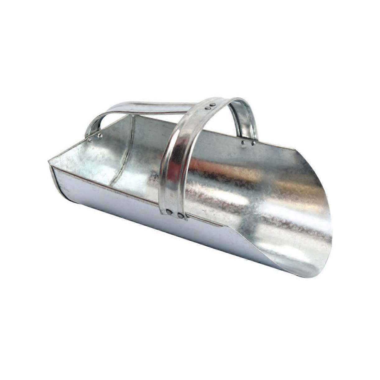 Thick Iron Shovel for Animal Feed - Veterinarian Feeding Scoop, 1 Piece, Lightweight and Portable for Farms and Gardens