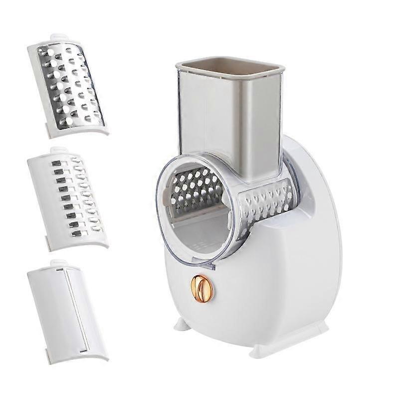 HG Usb Electric Rotary Cheese Grater, Food Slicer Nut Grinder, Potato Carrot Grater