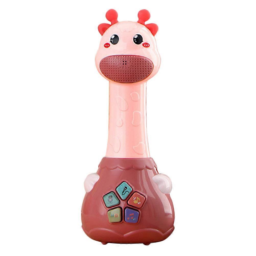 Microphone for Kids with Recording Function, Portable Singing Toy for Parties and Christmas, Random Color